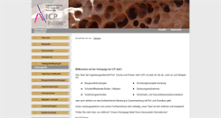 Desktop Screenshot of icp-geologen.de